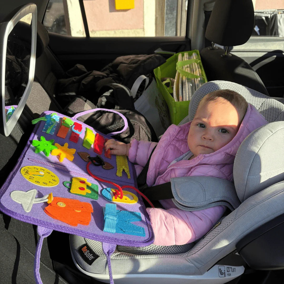Montessori Screen-Free Travel Busy Book