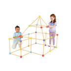 Crazy Forts 69 Piece Multi-Coloured Edition