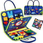 Montessori Screen-Free Travel Busy Book