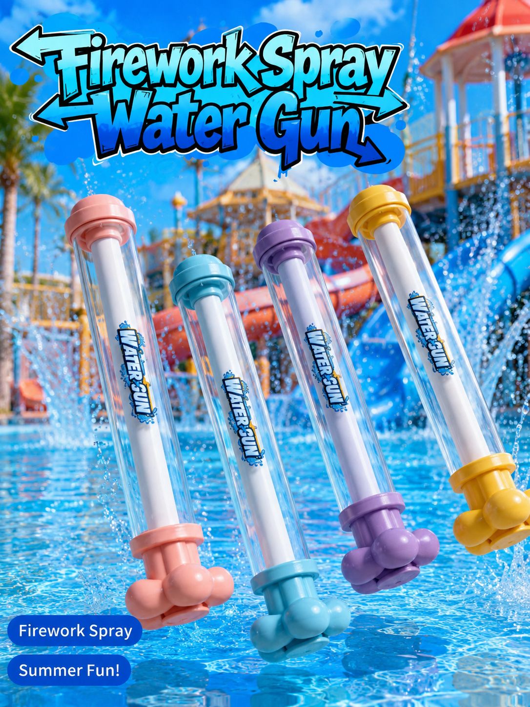 Fireworks Pull-out Water